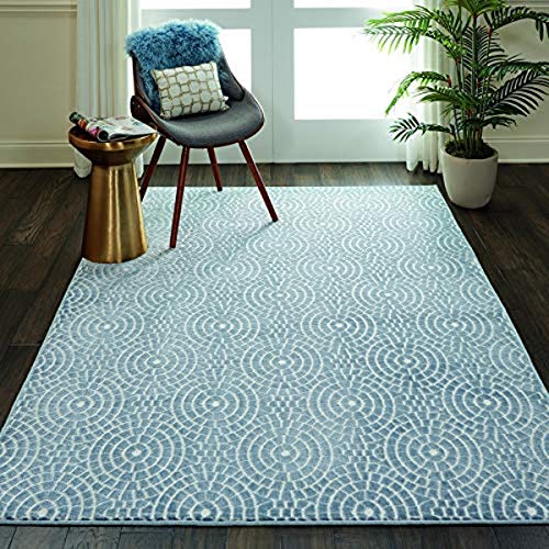 Marca de Amazon - Movian Archar, alfombra rectangular, 221 de largo x 160 cm de...