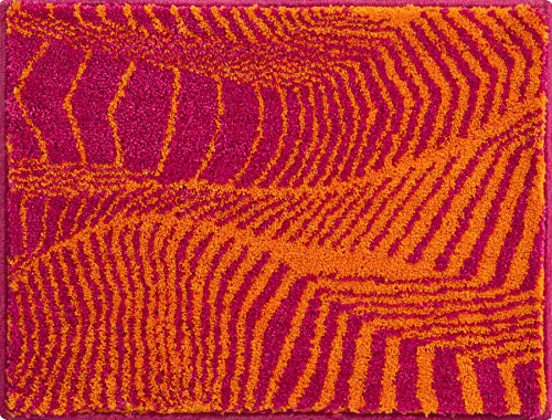 Grund Karim 13 Alfombra de Baño, Poliacrílico Supersoft, Naranja, 50x65 cm